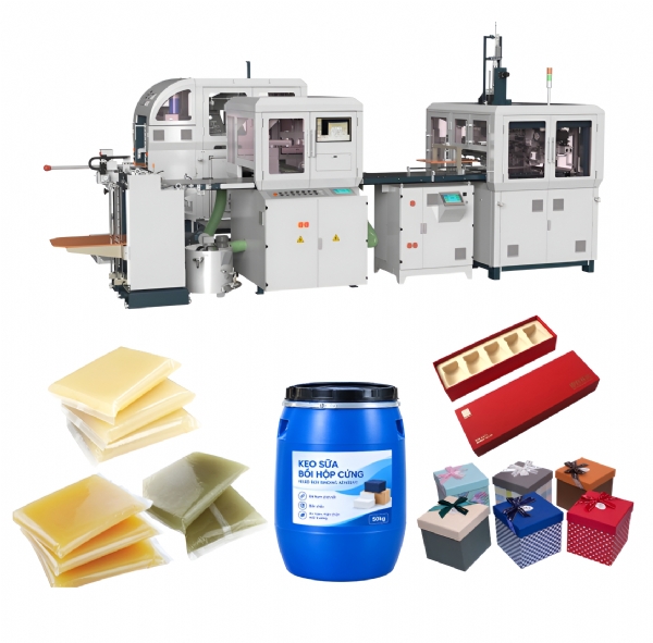 Máy làm hộp cứng tự động HM-ZD350A